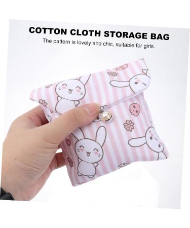 Fomiyes 3-Pack Ladies Menstruation Bandage Bag - High Capacity Sanitary Pad Organizer for Girls - 13x13x1cm Washable & Colorful - Buy Online on GoSupps.com