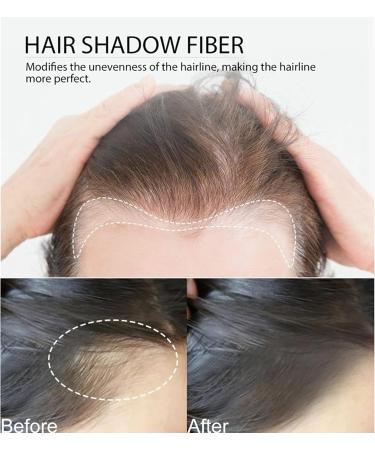 Hairline Shading Powder - Instantly Root Touch Up - Waterproof Hair Powder - Temporary Conceal Thin Grey Hair Full Coverage - Beautify Modify Forehead Natural Looking Thicken Cover Up (DARK BROWN) - Buy Online on GoSupps.com