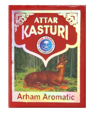 Attar for Men Kasturi 3 ML. 0.1 Fl Oz (Pack of 1) - Buy Online on GoSupps.com
