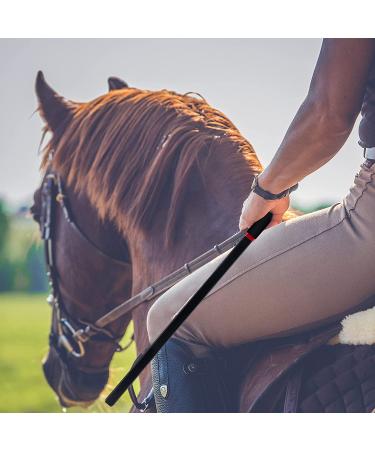 KOWPEWU 2-Piece Set 18 Riding Crop Sticks - Black with Non-Slip Handles - Buy Online on GoSupps.com