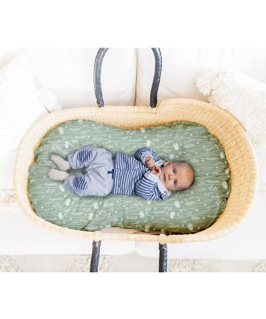 Newborn Lounger Cover for Baby Boys and Girls | Removable Ultra Soft Slipcover for Infant Pillow - Dandelion Flower Design - Buy Online on GoSupps.com
