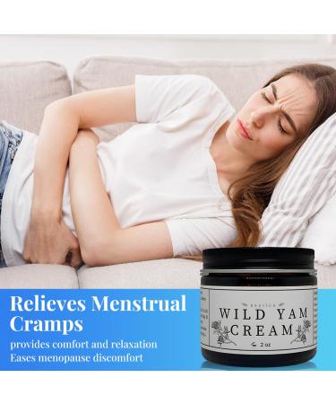 Organic Wild Yam Cream for Hormone Balance | Natural Night Sweats Relief for Men & Women | Perimenopause & Menopause Support - Buy Online on GoSupps.com