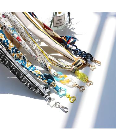 SBTRKT 5 Pieces Acrylic Fiber Glasses Chain - Fashionable Robust Non-Slip & Fall-Proof for Sunglasses - Buy Online on GoSupps.com