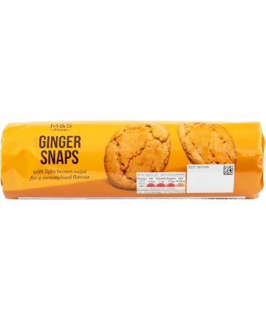 M&S Ginger Snaps Biscuits with Light Brown Sugar for a Caramelised Flavour - 750g (3 x 250g) - Buy Online on GoSupps.com