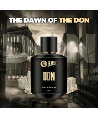 Beardo_Perfume For Men - Don 50ml | With Melon Jasmin Vannila Intense Fresh | Strong Long Lasting Mens Perfume | EAU DE PARFUM Men | Ideal Gift For Men - Buy Online on GoSupps.com
