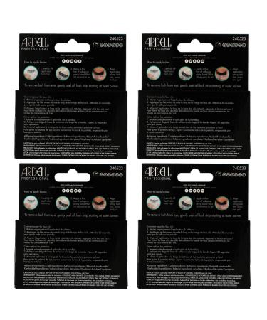 Ardell Self-Adhesive Wispies Black False Eyelashes - 4 Pack - Buy Online on GoSupps.com