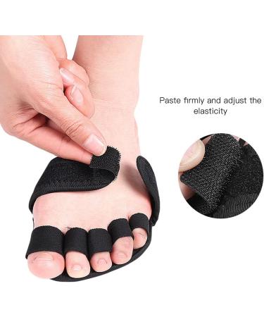 Toe Correction Straightener - Soft Cushioning for 5 Fingers | Perfect for Work Boots & High Heels (L) | International Shipping - Buy Online on GoSupps.com