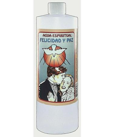 3 BOTTLES HAPPINESS & PEACE SPIRITUAL WATER-FELIDAD Y PAZ AGUA ESPIRITUAL 16OZ - MAGICK PAGAN