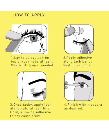 Forever 21 Eyelashes 3-Pack | Voluminous 3D Faux Lashes Set | Easy Apply Women's False Eyelashes - F21 Beauty - Buy Online on GoSupps.com