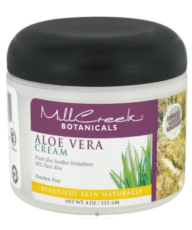 Mill Creek 80% Aloe Vera Creme 4 Oz2