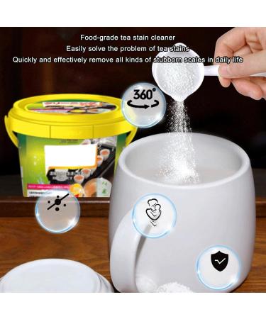 Coffee Pot Cleaner | 300g Multi-Purpose Removing Stain Powder | Household Utility Bottles Cleaner with Dense Foam for Glass Cups Mugs Insulated Cups Porcelain Cups Welts - Buy Online on GoSupps.com