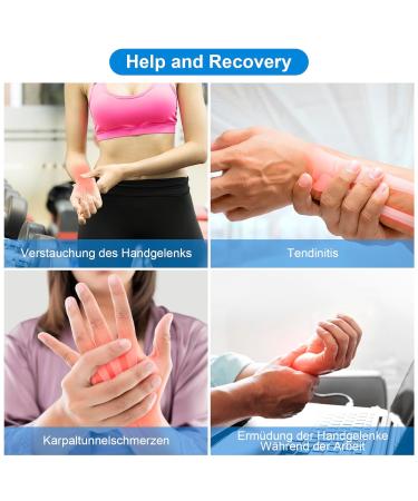 Yasdyri Elastic Adjustable Carpal Tunnel Wrist Support - 2 Pieces for Left & Right Wrist - Ideal for Sports Fitness Arthritis & Tendonitis - Beige - Buy Online on GoSupps.com