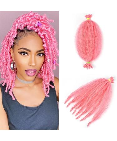 Ponytail Extension Afro Twist Hair 12 Inch Springy Afro Twist Hair Pre Fluffed Spring Twist Crochet Hair Pre Stretched Wrapping Hair for Soft Locs Hair Extensions Ponytail Hair Extension(Color:Burg) 12inches Burg - Buy Online on GoSupps.com