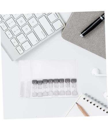 JECOMPRIS 8S Colored Contact Lens Container - Travel Storage Solution with Mirror & Cleaning Kit - Portable Pocket ABS Gray 21x7x2.5cm - Buy Online on GoSupps.com