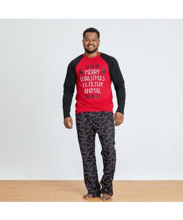 PatPat Family Christmas Pajamas Set - Tree Snowflake & Letters Print Sleepwear - Red - Kids 2-3 Years - Buy Online on GoSupps.com