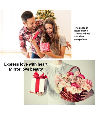 JSONPHX Lighted Makeup Mirror with Tri-Color HD Daylight, Touch Control & Rechargeable LED Lights - 5X and 10X Magnifying Mirrors, Perfect Gift - Buy Online on GoSupps.com