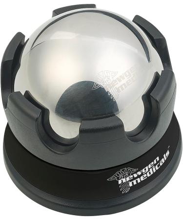 Newgen Medicals Stainless Steel Massage Balls - 360 Rotating Cooling Massage Ball for Feet & Body Relief - Buy Online on GoSupps.com