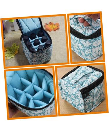 Healeved Nail Storage Bag Nail Polish Storage Nail Organizers and Storage Nail Bags for Nail Stuff Nail Kit Organizer Nail Supply Storage Gel Nail Art Polish Fabric Travel Manicure Toolkit - Buy Online on GoSupps.com