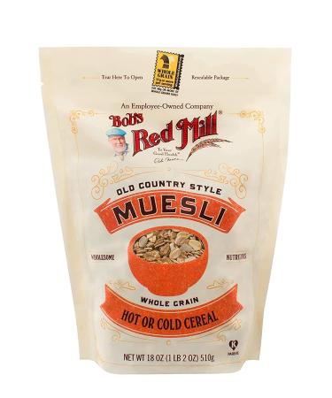 Bob's Red Mill Muesli (2x18 oz.) 18 Ounce (Pack of 2)