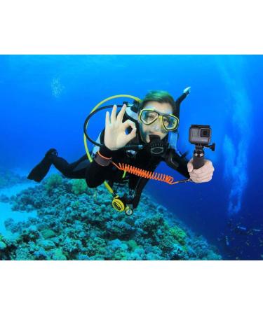 Waterproof Steel Core Dive Wrist Strap for Action Cameras - Secure Tether for GoPro, Sony, Olympus, DJI - Ideal for Diving, Surfing, Snorkeling, Drifting - Buy Online on GoSupps.com