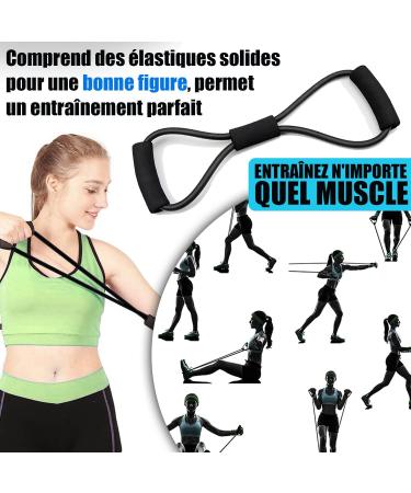Buy Tackly Resistance Tapes Set for Strength Training - 150 lb / 68.7 kg - Home Gym Accessories for Men & Women - Elastic Rubber Bands for Fitness - Buy Online on GoSupps.com