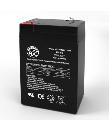 FirstPower FP640 6V 4.5Ah Sealed Lead Acid Battery - This is an AJC Brand Replacement