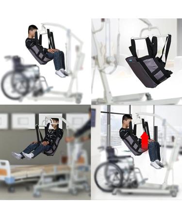 Patient Lift Sling Full Body Patient Hoist Sling with Commode Opening Stair Slide Transfer Belt Divided Leg Slings for Bariatric Nursing Caregiver Elderly Disabled - Buy Online on GoSupps.com