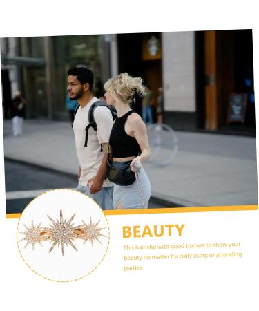 minkissy Hair Accessories Hair Clips Hair Barrettes Hair Clip for Girls Rhinestone Clip for Hair Decorative Hair Clip Women Hair Clip Clips for Hair Crystal Miss Hairpin Alloy - Buy Online on GoSupps.com