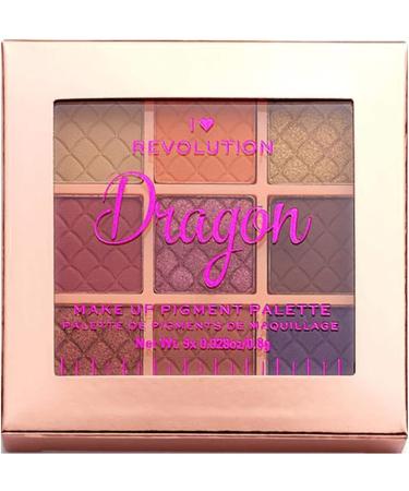 Revolution Beauty London Fantasy Dragon Pigment Palette - 9 Shades - 7.2g (1 Count) - Buy Online on GoSupps.com