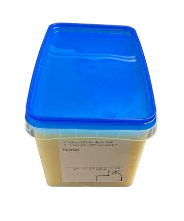 Authentic Homemade Tallow (1000g) & Wendler's Herbal Salt (50g) - Premium Franconian Craft Butcher Quality for International Shipping - Buy Online on GoSupps.com