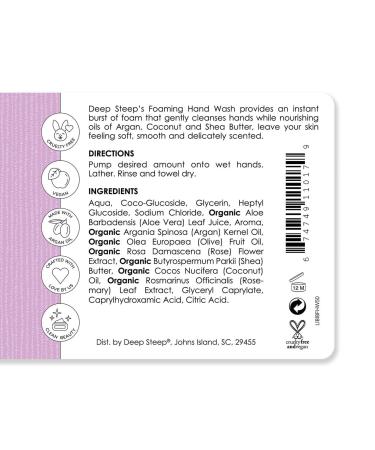 Deep Steep Foaming Hand Wash 8oz - Lilac Blossom - Buy Online on GoSupps.com