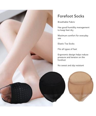 10 Pairs Women s Toe Topper Socks - Breathable Forefoot Cushions & Protective Liner for Heels | Soft & Reusable - Buy Online on GoSupps.com