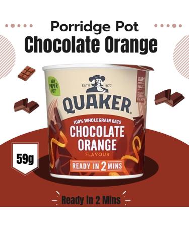Quaker Oats Pick N Mix - Choose From 6 Flavours |Banana & Strawberry Apple & Blueberry Golden Syrup Original Porridge Oat Chocolate Orange Oat Caramel Fudge - Pack of 2 59.00 g (Pack of 2) - Buy Online on GoSupps.com