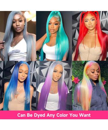 20 Blonde Lace Front Wig Human Hair 13x4 HD Transparent Lace Frontal 10A Brazilian Virgin Hair Pre Plucked with Baby Hair 150% Density - 20 Inch 613 Blonde Wig - Buy Online on GoSupps.com