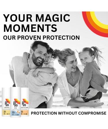 RIEMANN P20 Sensitive Face SPF50+ UV Protection Cream 50g | Non-Greasy & Highly Effective | Water/Sweat Resistant | Protects from UV Radiation | SPF50+ Sun Protection | Ideal for Wearing Under Makeup - Buy Online on GoSupps.com