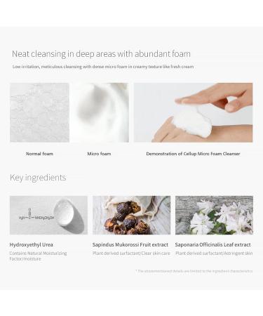 Lagom Cellup Micro Foam Cleanser 120ml - Buy Online on GoSupps.com
