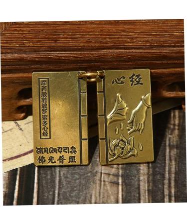 COHEALI 3pcs Key Chain Pendant Car Key Chain Zen Pendant Retro Amulet Pendants Ornaments Men and Women Brass - Buy Online on GoSupps.com