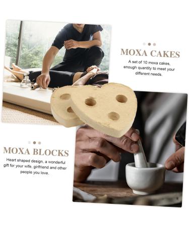 MAGICLULU 20 Pcs Cake Pads Blocks Stickers Acupuncture Products Rotating Baby Bottle Brush Heart Shaped Cakes Heat Cake Dropshipping Moxa Wormwood Cake - Buy Online on GoSupps.com