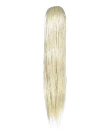 Love hair Extensions Alice Drawstring Synthetic Hair Ponytail Colour 613 Cream Blonde 18 -Inch
