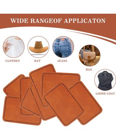 50Pcs Blank Leatherette Hat Patches with Adhesive Rectangle Leather Patches for Hats Custom Fabric Repair Laser Supplies(3 * 2inch) - Buy Online on GoSupps.com