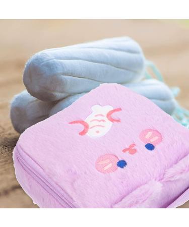 Healeved 3-Storage Plush Wallet Bag for Women's Menstrual Products - High Capacity & Stylish Design - Buy Online on GoSupps.com
