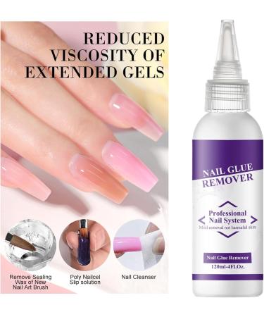  Zyntora Artificial Nail Remover 120ml Gel Glue Remover for Self-Adhesive Nails | Gentle Manicure Accessories for Beauty Care Ideal for Home Office Travel Salon and - Buy Online on GoSupps.com