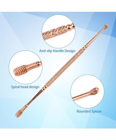 Stainless Steel Spring Ear Wax Removal Tool - Professional 360 Ear Cleaning Tool with Portable Storage Box and Brush - Comfortable Ear Massage - Ear Care Tools - Buy Online on GoSupps.com