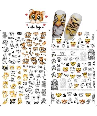 DIY Manicure Year Sliders Wrap Decals Nails Stickers 3D Valentines Lover Flowers Letter Heart(F-833) - Buy Online on GoSupps.com