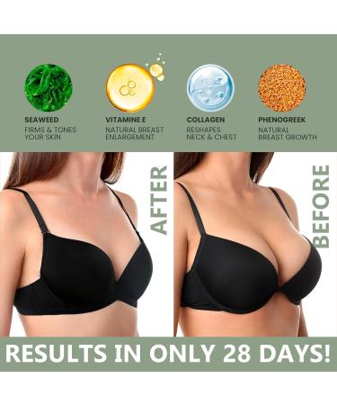 Oïléna - Bust inTense Oil | Increases Breast Elasticity and Volume | 100% Natural with Almond and Rosehip | Improves Breast Shape | Regenerates Skin Tissue | 250 ml - Buy Online on GoSupps.com