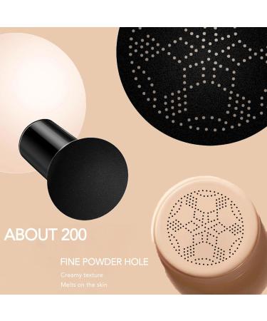 Mushroom Head Air Cushion CC Cream Moisturizing CC Cream Foundation Full Coverage Tinted Moisturiser Waterproof Long Lasting BB Cream for Even Skin Tone Cover Blemishes - Buy Online on GoSupps.com