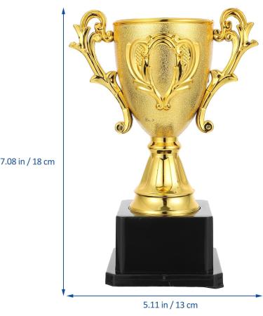 IMIKEYA NOLITOY Gold Trophy Cup - First Place Winner Award for Sports, Tournaments, Competitions, Kids Parties - Buy Online on GoSupps.com