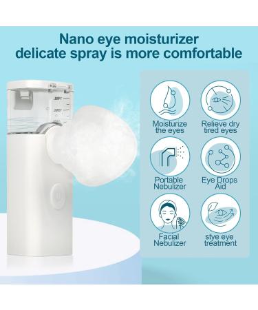 OTBK Dry Eye Humidifier - Portable Facial Humidifier & Eye Drops Aid for Quick Relief from Dry Eyes & Fatigue - Buy Online on GoSupps.com