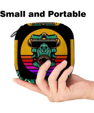 Buy Stylish Portable Women's Bags for Menstrual Cups & Pads | Trendy Dinosaur Designs for Teens - Buy Online on GoSupps.com
