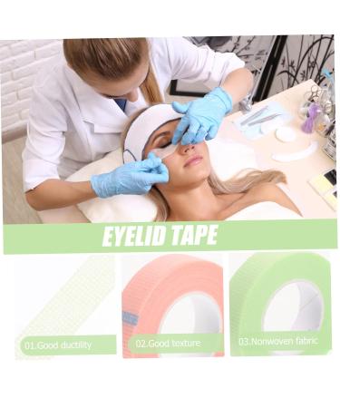 Mipcase 16 Rolls Eyelash Tape - Breathable Lash Extension Supplies for Beauty Salons | Non-woven Fabric Makeup Tools - Buy Online on GoSupps.com